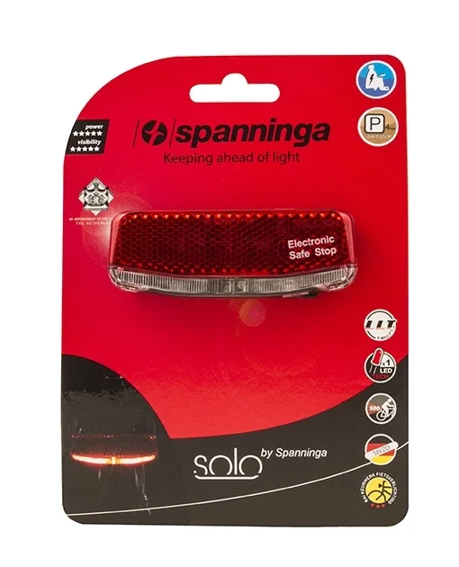 Dragerachterlicht Spanninga Solo XB