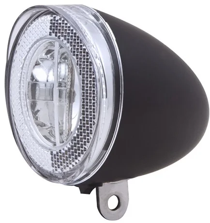 Koplamp Spanninga Swingo XB LED met reflector incl. batterijen - Zwart