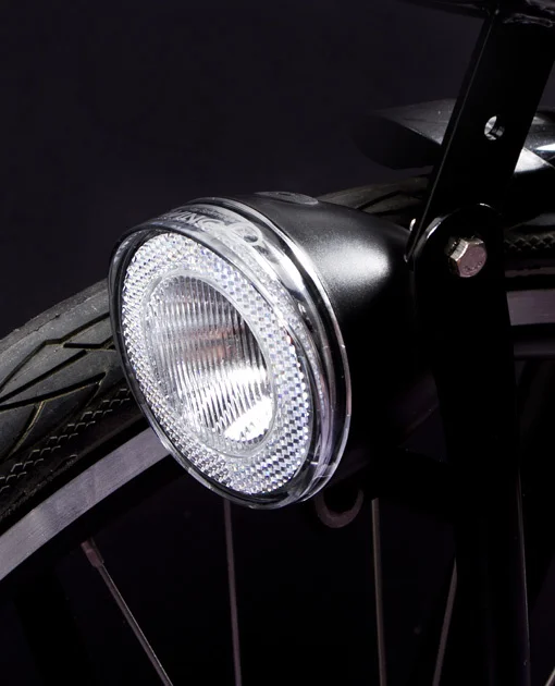 Koplamp Spanninga Swingo XB LED met reflector incl. batterijen - Zwart