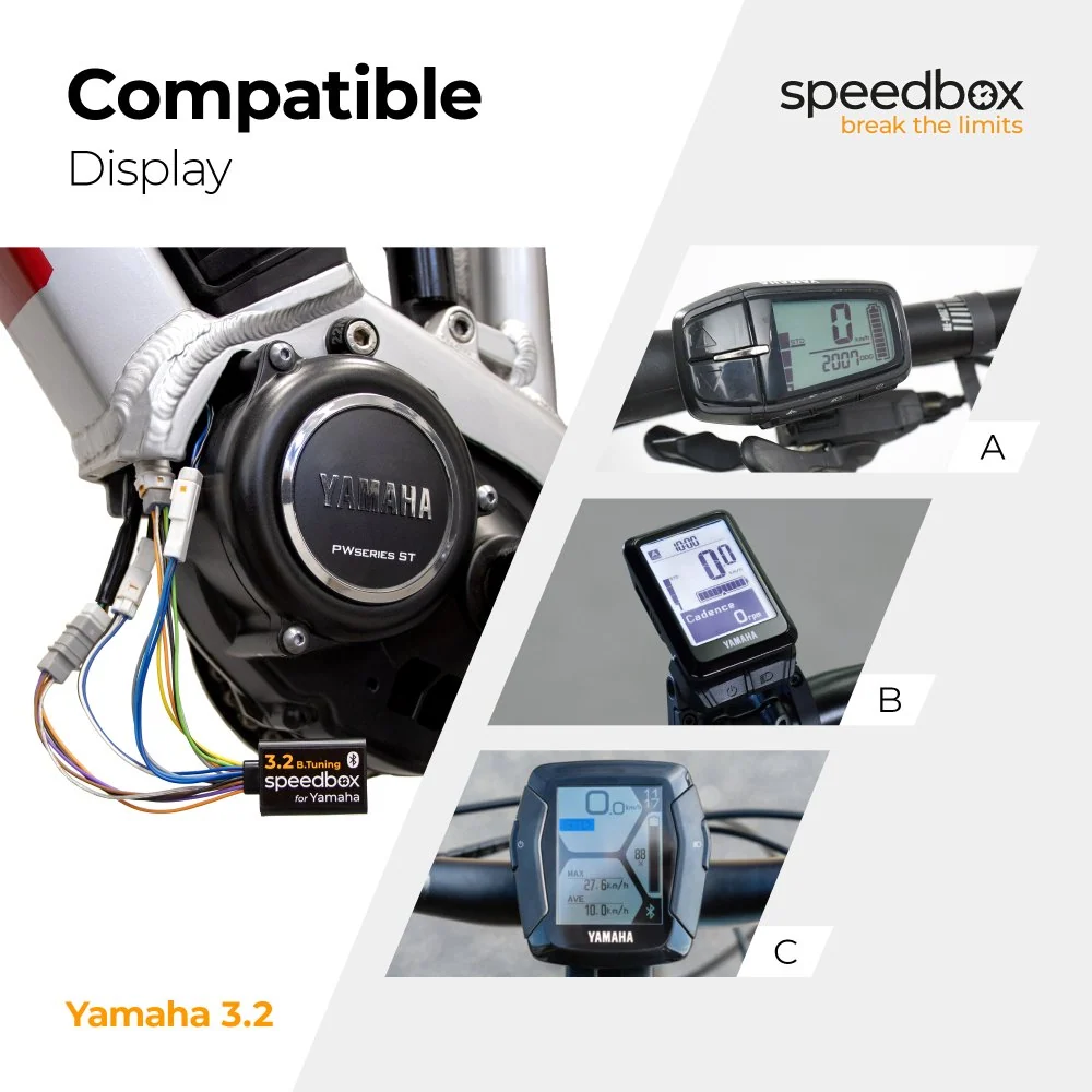 Speedbox 3.2 B.TUNING voor Yamaha (PW-X, SE, TE, X2, ST)