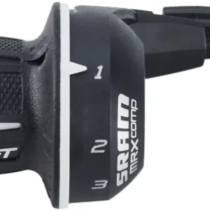 SRAM MRX Comp grip shifter 3-speed front black