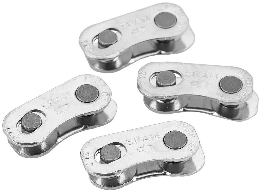 SRAM PowerLock Road Kettenslot 12-speed 4 stuks zilver