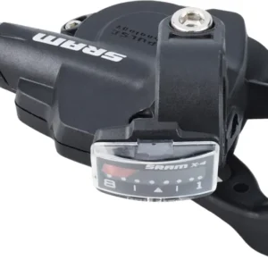 SRAM X4 Trigger achter/ rechts 8 speed zwart