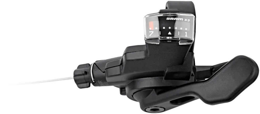 SRAM Trigger X3 schakelpook 7-speed achter/rechts zwart