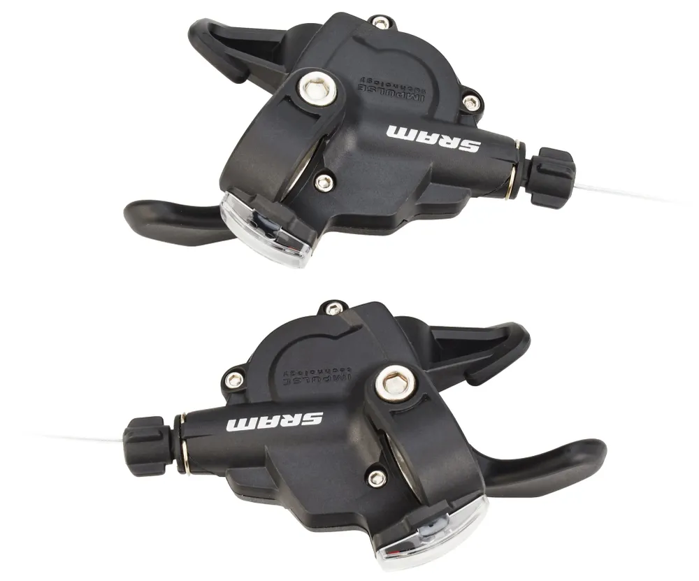 SRAM X4 Trigger-set 8 speed zwart