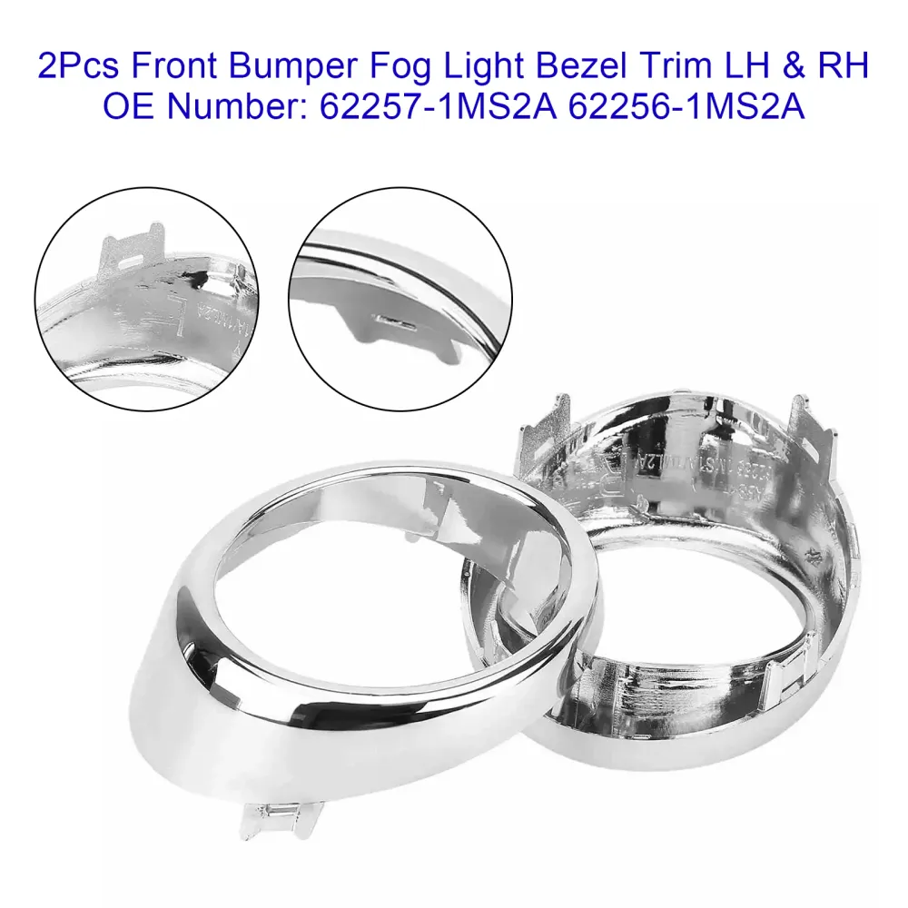 2 stuks mistlamprand voorbumper links & RH voor Infiniti G25 G37 M56 M37