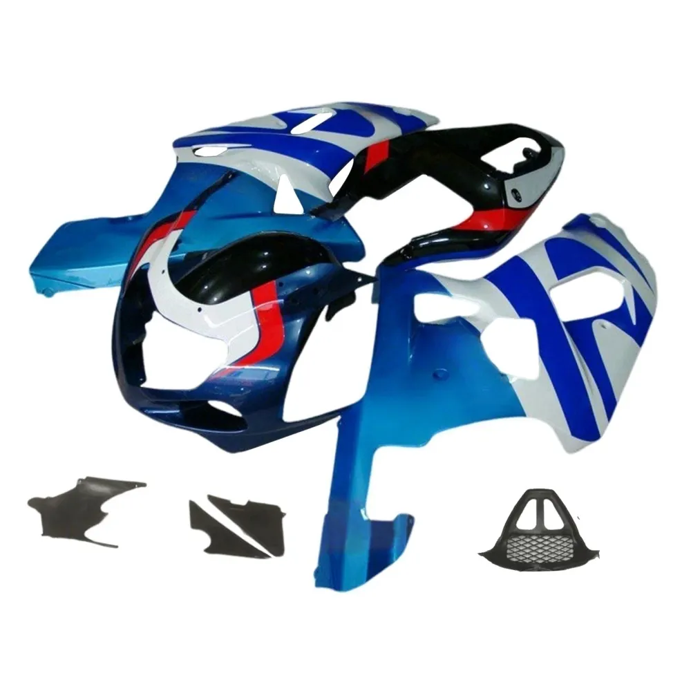 AMOTOPART 2000-2002 K1 K2 GSXR 1000 SUZUKI BLAUW & WITTE STYLE 7 KUIST KIT