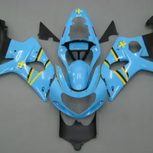 Amotopart 2000-2002 Suzuki GSXR1000 kuip multi blauwe set
