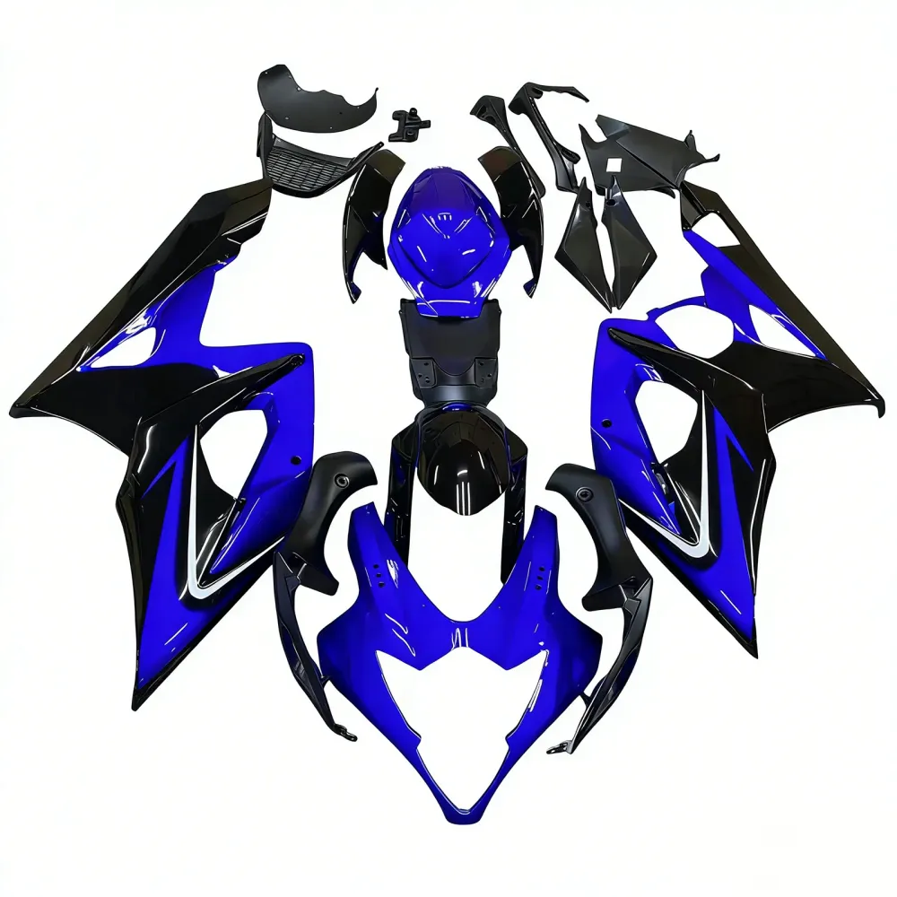 Amotopart 2005-2006 K5 GSXR1000 Suzuki Blue & Black Style1 Kairset