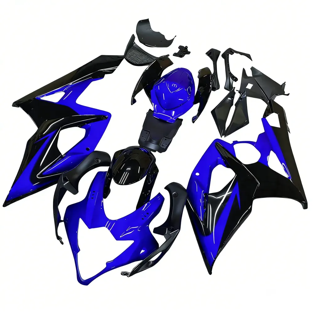 Amotopart 2005-2006 K5 GSXR1000 Suzuki Blue & Black Style1 Kairset