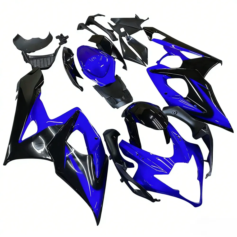 Amotopart 2005-2006 K5 GSXR1000 Suzuki Blue & Black Style1 Kairset