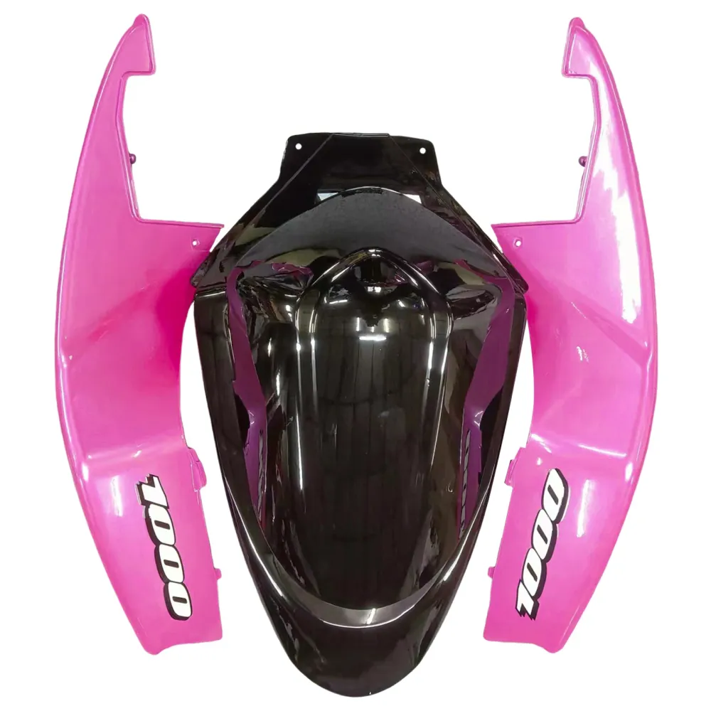 Amotopart 2005-2006 Suzuki GSXR1000 Fairing Black & Pink Kit