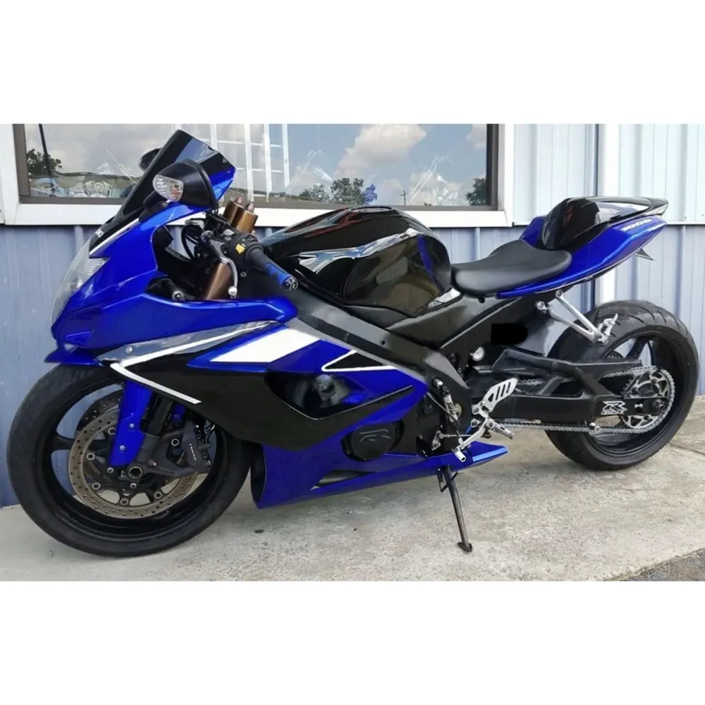 Amotopart 2005-2006 Suzuki GSXR1000 Fairing Blue Style2 Kit