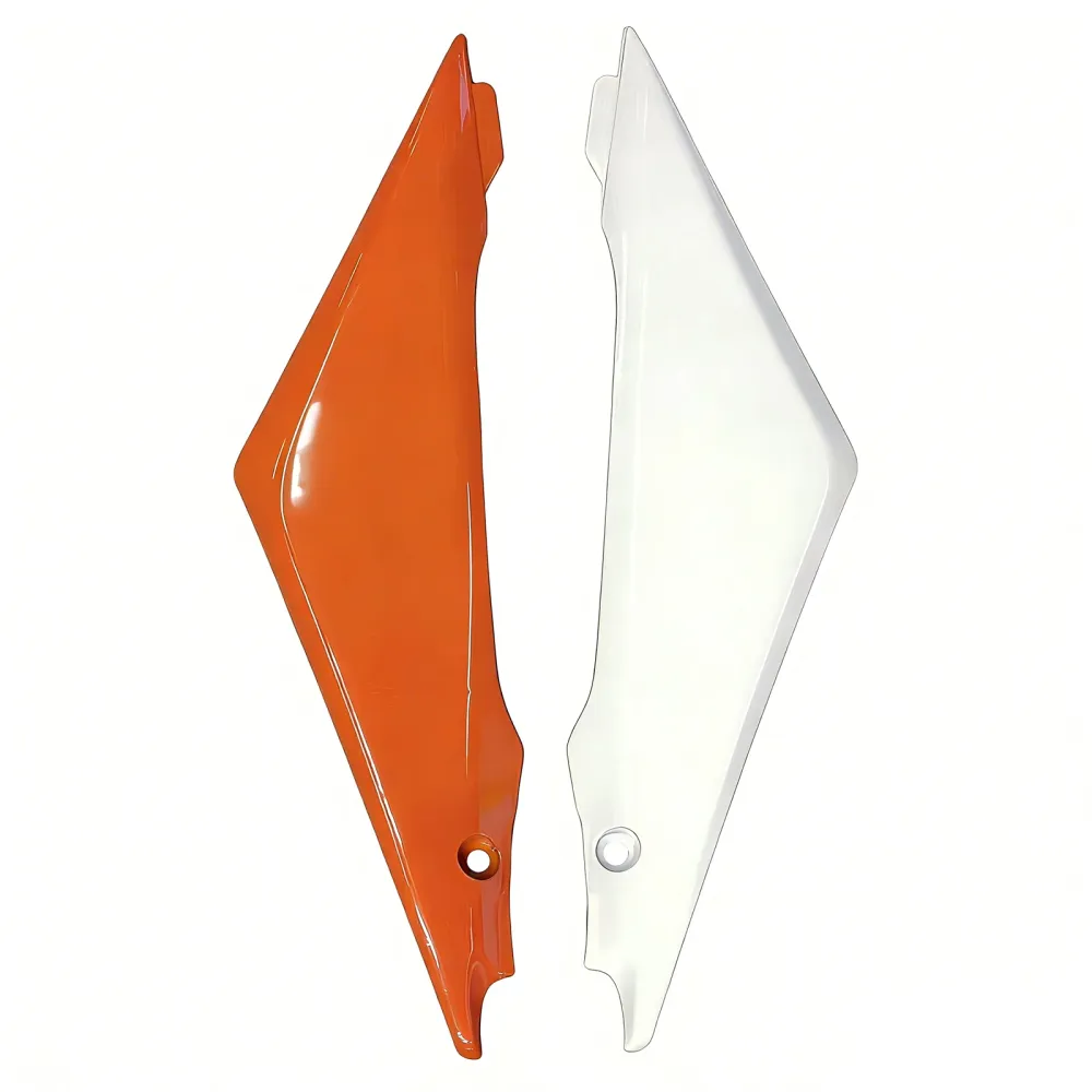 Amotopart 2005-2006 Suzuki GSXR1000 Fairing Orange & White Kit