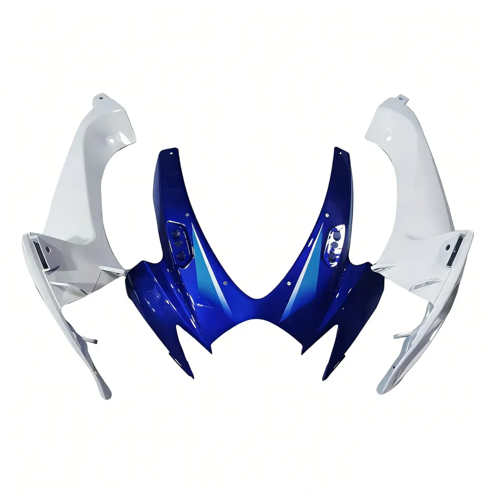 Amotopart 2006-2007 Suzuki GSXR 600/750 Blue & White Style4 Fairing Kit