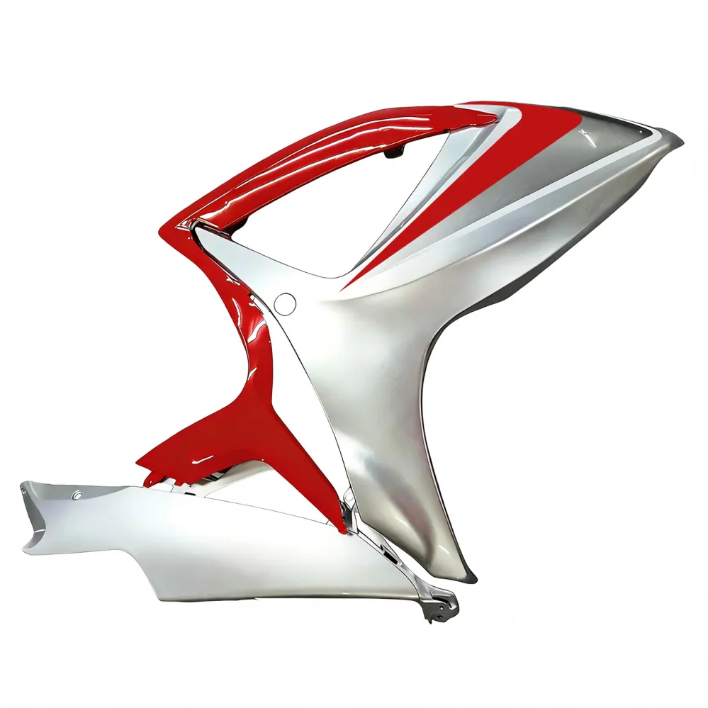 Amotopart 2006-2007 Suzuki GSXR 600/750 Sliver & Red Fairing Kit