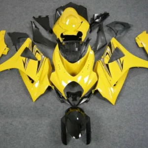 AMOTOPART 2007-2008 SUZUKI GSXR1000 Fairing Yellow Kit