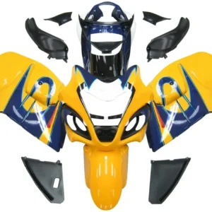 Amotopart 2008-2020 Suzuki Hayabusa GSX1300R Geel&Bblauwe kuipset