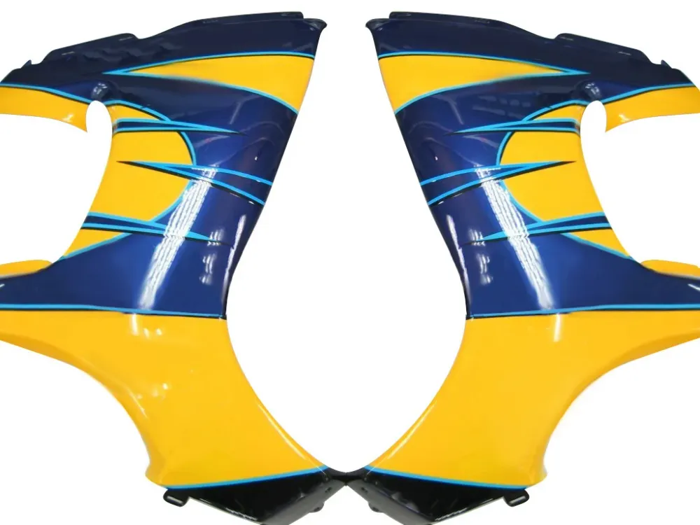 Amotopart 2008-2020 Suzuki Hayabusa GSX1300R Geel&Bblauwe kuipset