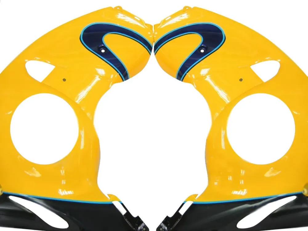 Amotopart 2008-2020 Suzuki Hayabusa GSX1300R Geel&Bblauwe kuipset
