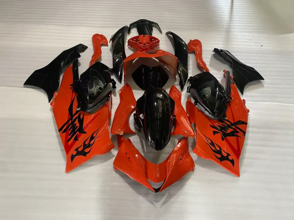 Amotopart 2021-2025 Suzuki Hayabusa GSX1300R oranje zwarte kuipset