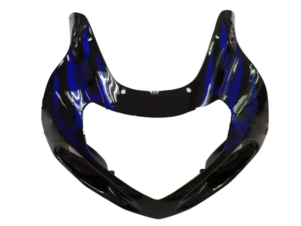 Amotopart kuip voor Suzuki GSXR1000 2000-2002, zwart&Bblauwe vlammenset