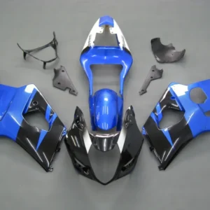 Amotopart kuip voor Suzuki GSXR1000 (2003-2004) zwart&Bblauwe kit