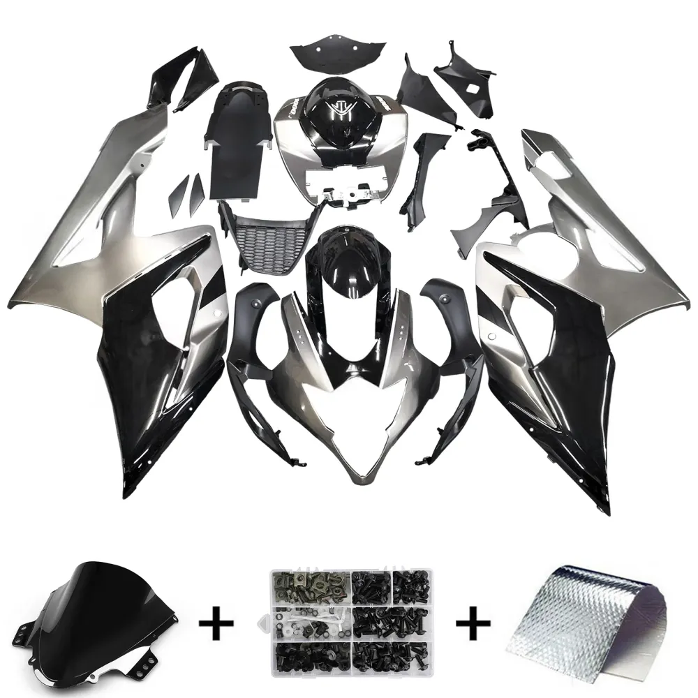 Amotopart kuip voor Suzuki GSXR1000 2005-2006, G-zwart&Sleverkit
