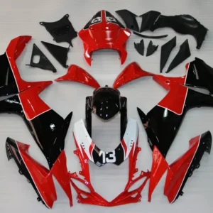 Amotopart kuip voor Suzuki GSXR1000 (2009-2016) de kleur Multi Black&Red Kit