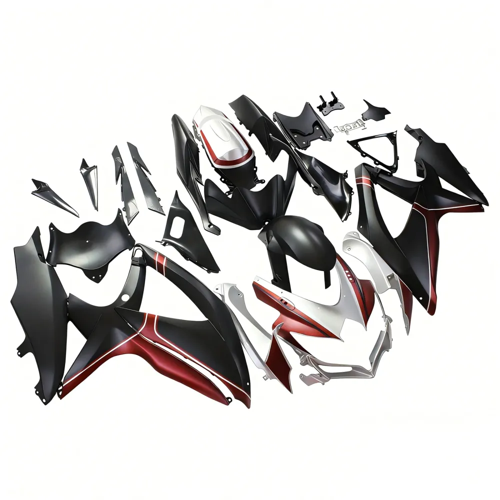 Amotopart kuip voor Suzuki GSXR600/750 (2008-2010) matrood&Bgebrek aan kit