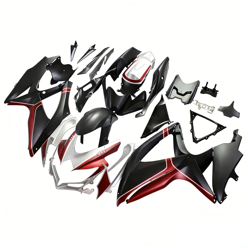 Amotopart kuip voor Suzuki GSXR600/750 (2008-2010) matrood&Bgebrek aan kit