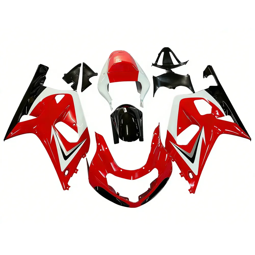 AMOTOPART SUZUKI 01-03 GSXR600 & 00-03 GSXR750 ROOD WITTE KIT