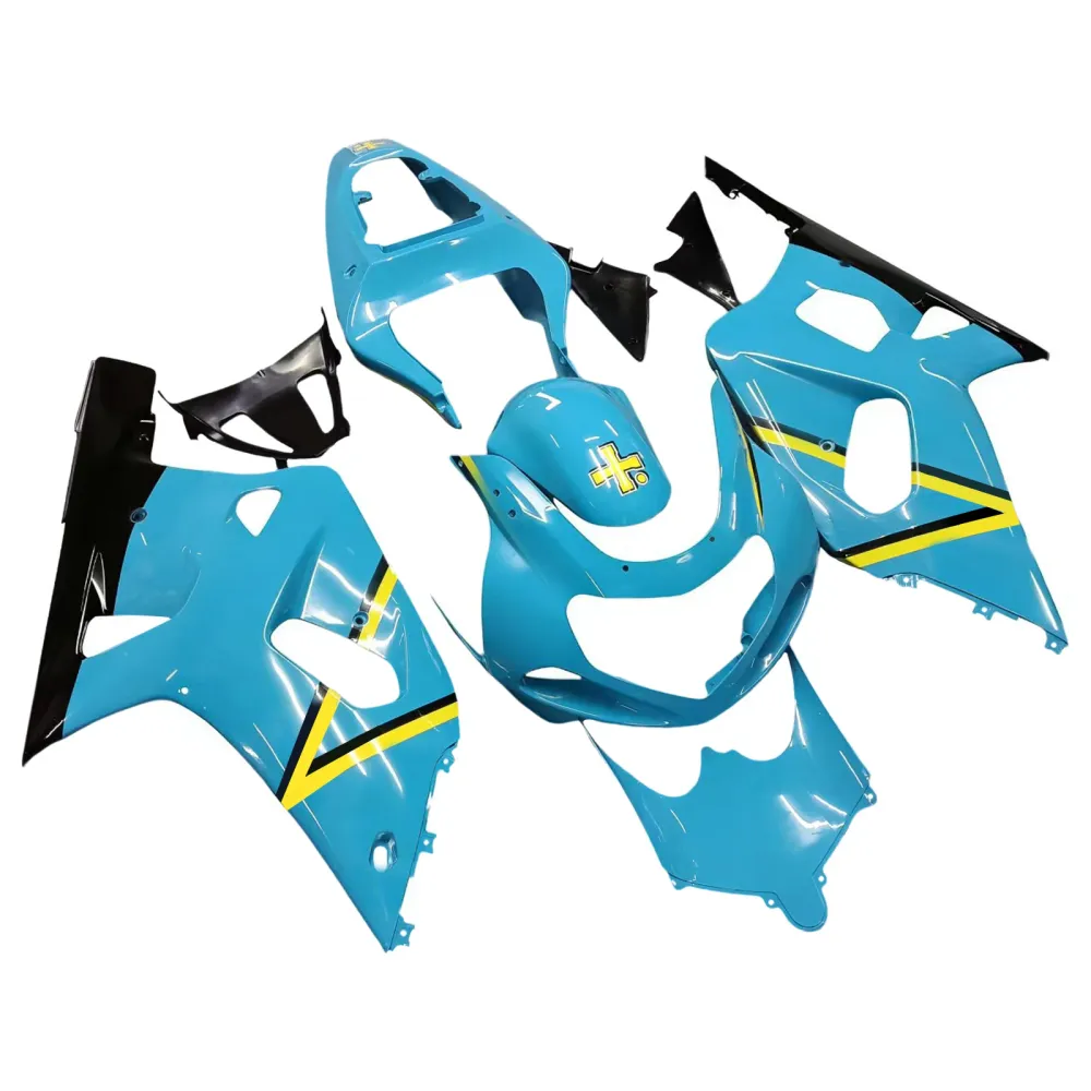 Amotopart Suzuki 01-03 GSXR600 & 00-03 GSXR750 Kuip Blauw Multi KIt