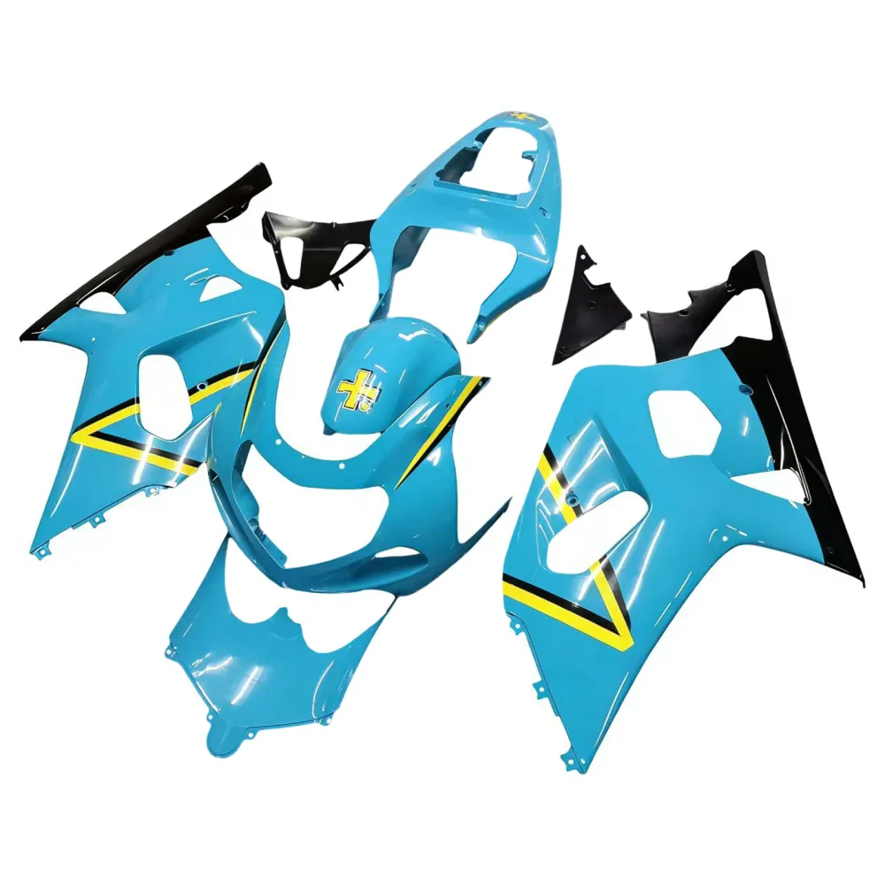 Amotopart Suzuki 01-03 GSXR600 & 00-03 GSXR750 Kuip Blauw Multi KIt