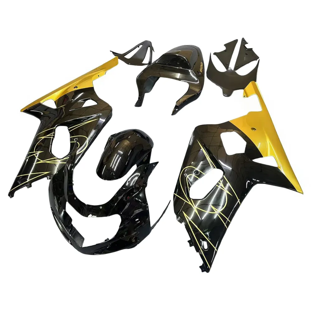 Amotopart Suzuki 01-03 GSXR600 & 00-03 GSXR750 Kuipset Zwart Goud