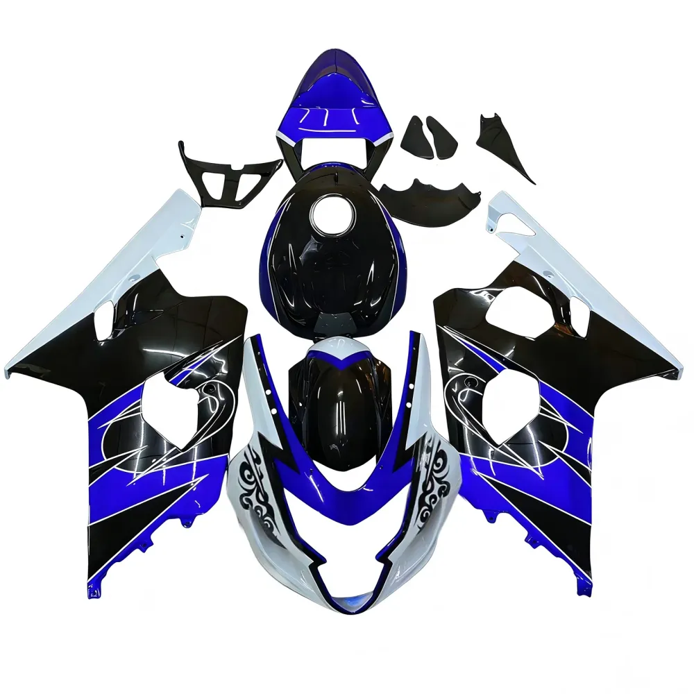 Amotopart Suzuki 2004-2005 GSXR 600/750 Blue Black White Beurskit