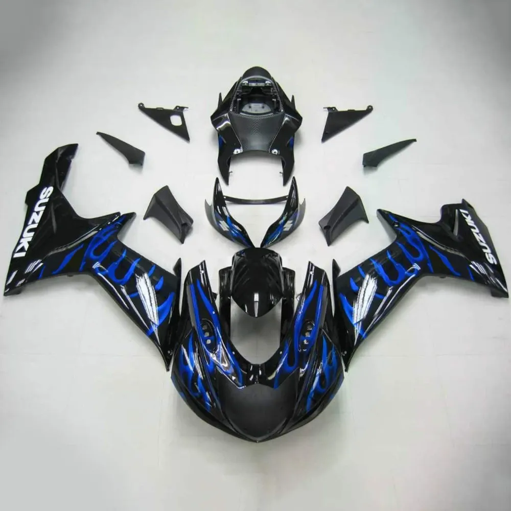 Amotopart Suzuki 2011-2026 GSXR 600/750 zwart blauwe kuipset