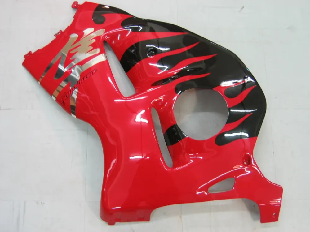 Amotopart Suzuki Hayabusa GSXR1300 1999-2007 Kuipset rood