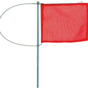 Talamex Verklikker 125 mm RVS met vlag rood, geel, oranje, groen en blauw