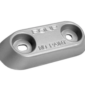 Talamex Vetus type 25 zink anode 2.4 kg met boutverbinding 250x65x28 mm