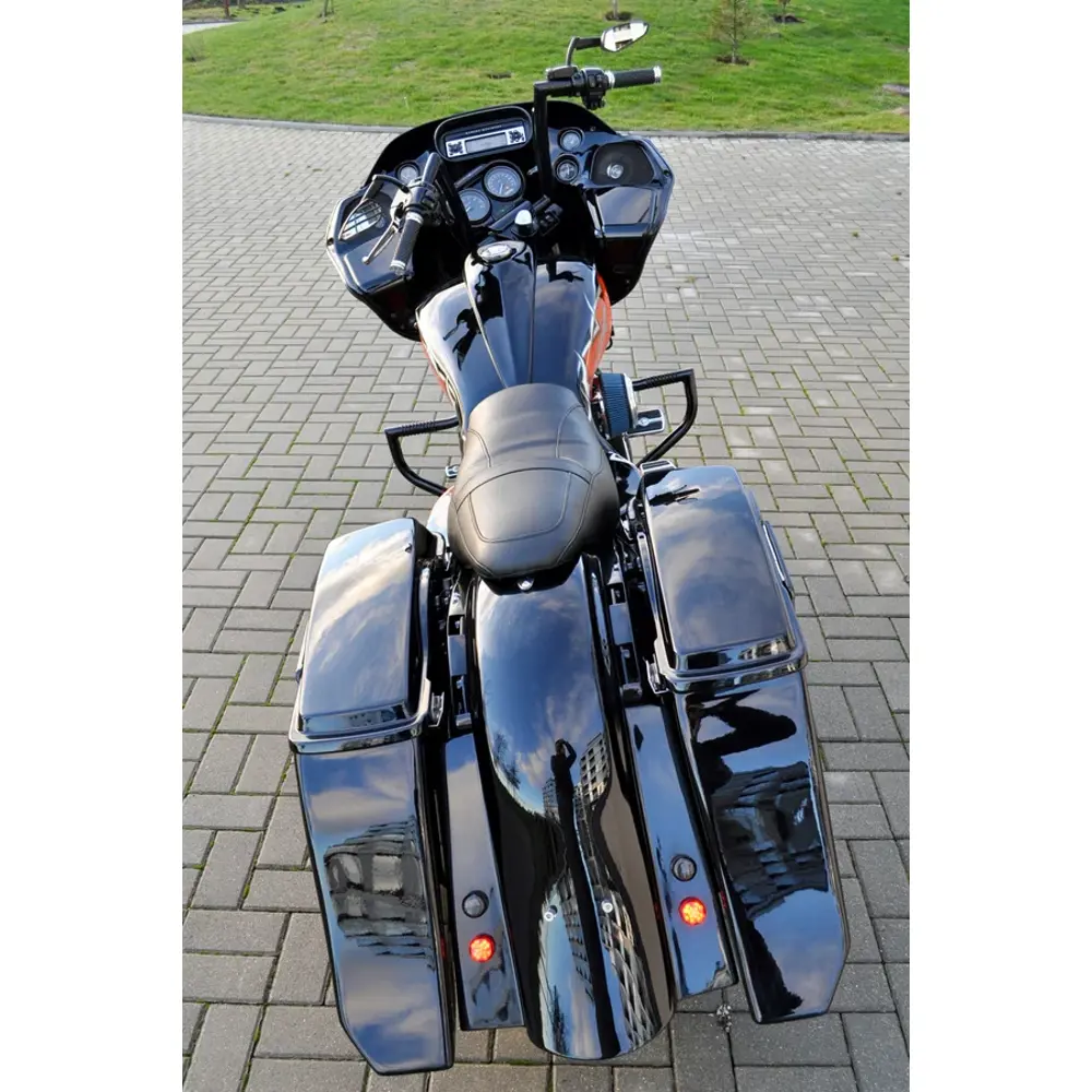 Tommy & Sons Flow Opgespannen Zadeltas Bodies voor Harley
