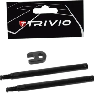 Trivio Ventielverlenger 80mm set incl sleutel