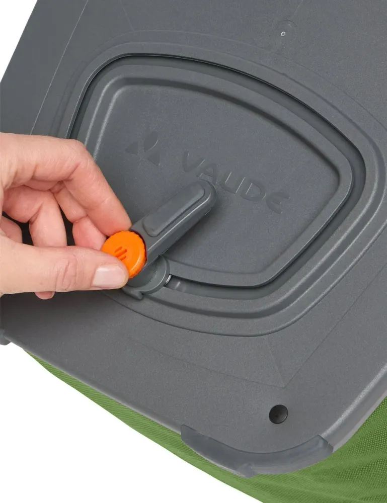 Vaude Aqua Back Single achtertas voor fiets groen
