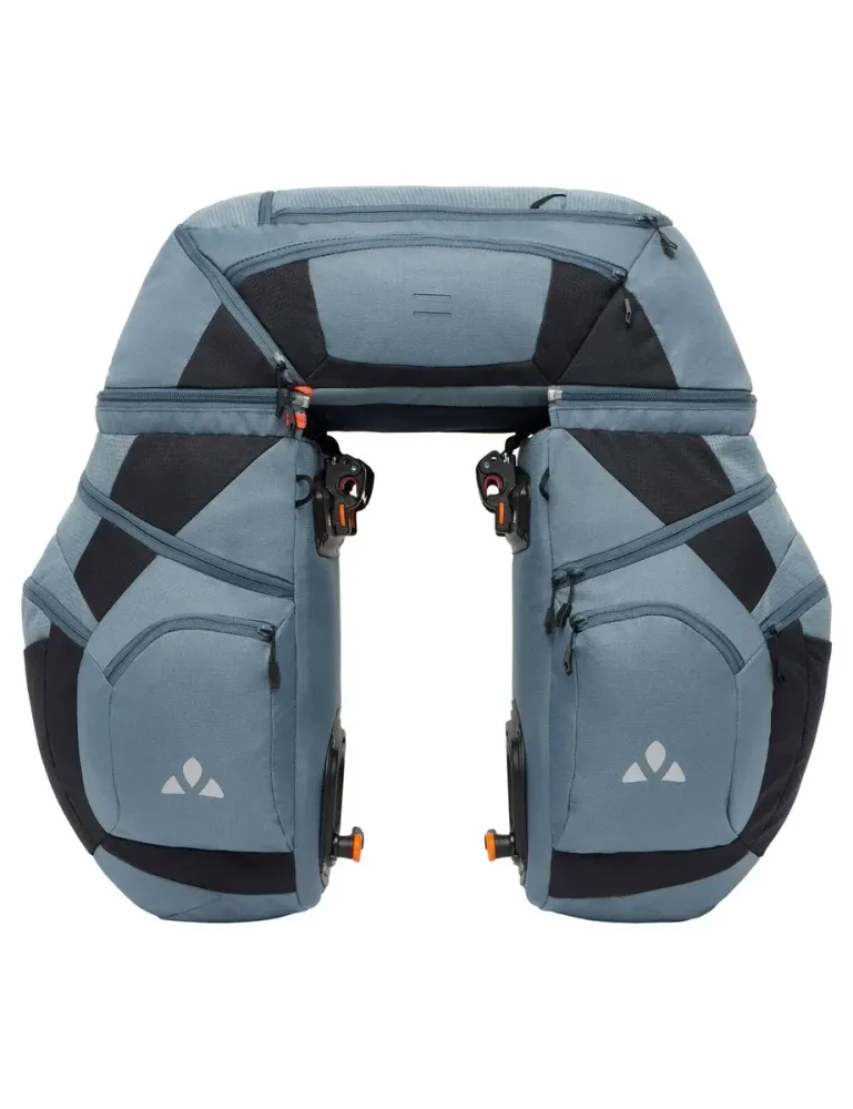 Vaude Karakorum Pro driedelige fietstassenset blauw/zwart