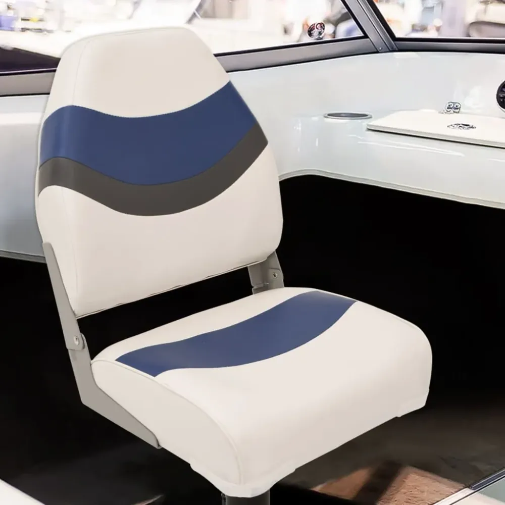 Bootstoelen 2 st met poot hoogte verstelbaar 360° draaibaar vidaXL