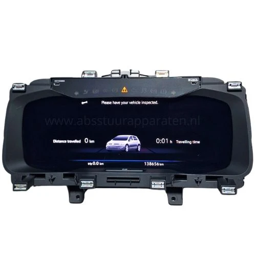 Virtual cockpit Volskwagen Front Assist niet beschikbaar