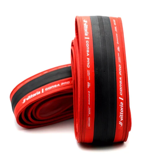 VITTORIA CORSA PRO Graphene G2.0 700c Tubeless Ready band - Special Edition Red