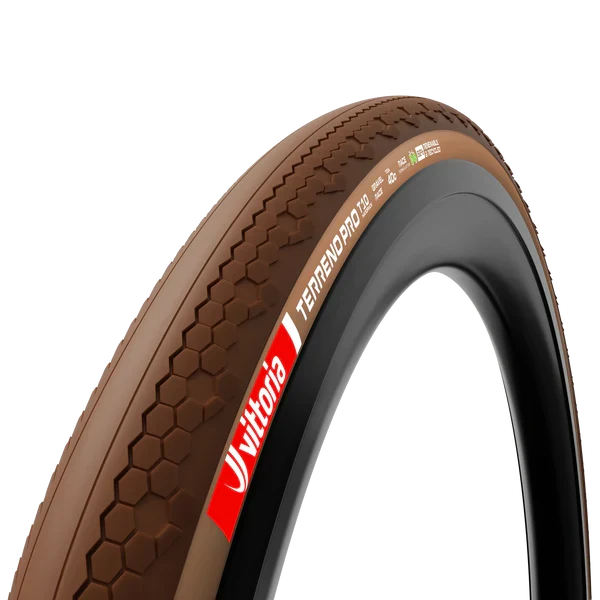 VITTORIA TERRENO PRO T10 Hardpack Gravel Race 700x40c Tubeless Ready Zacht Bruin band