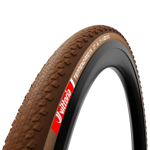 VITTORIA TERRENO PRO T30 Fine Loose Gravel Race 700x35c Tubeless Ready Zacht Bruin band