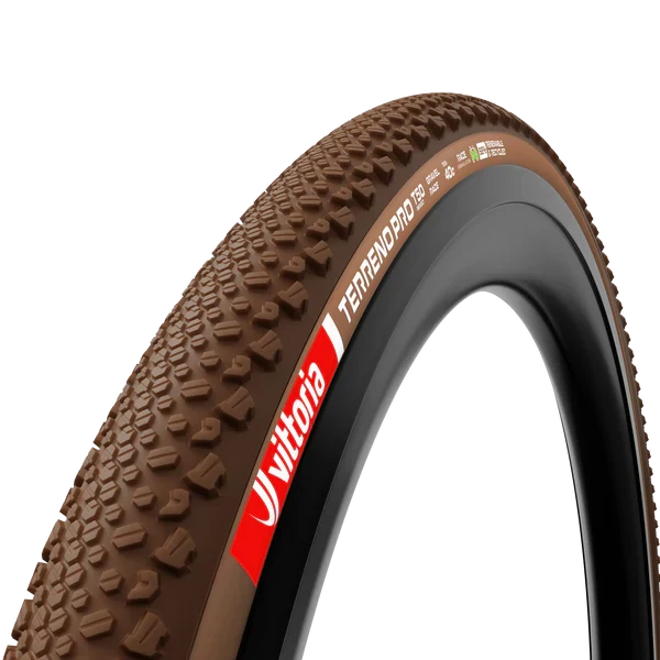 VITTORIA TERRENO PRO T50 Mixed Gravel Race 700x45c Tubeless Ready Zacht Bruin band